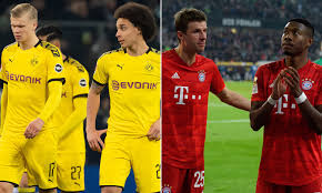 Who do you want to win? Bayern Munich And Borussia Dortmund Stars To Take 20 Per Cent Pay Cuts Daily Mail Online