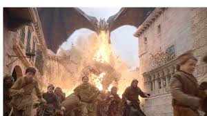 It is located on the east coast of westeros in the crownlands, overlooking blackwater bay. Game Of Thrones Unleashing Drogon S Godzilla Force On King S Landing Indiewire