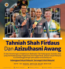 Shah firdaus melakar kejutan apabila berjaya menewaskan pelumba. Sabahfm Tahniah Shah Firdaus Dan Azizulhasni Awang Facebook