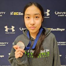 UCSD RJCC: Congratulations to Kaylin Hsu