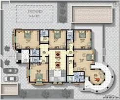 مخطط الفيلا رقم التصميم I2 من مبادرة بيتى 900 متر مربع 6 غرف نوم Architecture House Modern House Plans Architectural House Plans