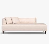 Lowest price of the summer season! Loveseat Chaise Lounge Pottery Barn