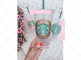 Decal Size Guide For Starbucks Cold And Hot Cups Kayla Makes