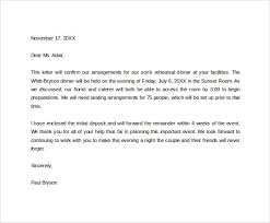 Free 29 Sample Formal Business Letters Formats In Ms Word Pdf