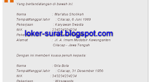 Contoh cara membuat surat kuasa untuk penjualan tanah beserta bangunan yang ada diatasnya. Ini Contoh Surat Kuasa Penjualan Tanah Yang Baik Dan Benar Terbaru