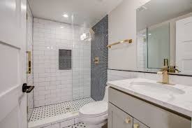 Designed to allow water into every corner, the wet room is a waterproofed bathroom with a shower and tub with no barrier. Bathroom Shower Remodel Ideas To Implement For A Seamless Upgrade
