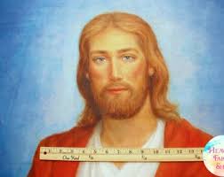 Jesus Large Cotton Fabric Panel