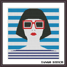 Abstract cross stitch patterns