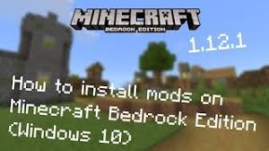 Most of them were looking to add functionality th. How To Install Mods On Minecraft Bedrock Edition 1 12 1 Windows 10 Youtube