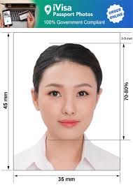 The height of the face from bottom of chin to the top of the head is 25 mm to 30 mm. Thailand Passport Visa Photo Requirements And Size