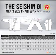 76 Complete Judo Suit Size Chart