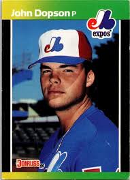 1988 John Robert Dopson JR Leaf 392 Baseball Sports Trading Card Expos
