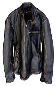 R79 Leather Jacket Distressed Black Vintage Fit Leather Jacket Leather Jacket Men Triumph Leather Jacket