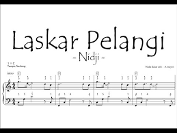 Selamanya end strum outro c f laskar pelangi c f g c takkan terikat waktu x. Halaman Download Laskar Pelangi Slide Piano Sheet Youtube