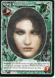 5 x Greta Kircher VTES CCG Mixed