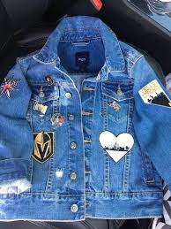 You can easily stay warm while cheering as well, thanks to vegas golden knights jackets, sweatshirts and scarves, or cover your face and nose with vegas golden. Diy Vegas Golden Knights Jacket Vegas Golden Knights Golden Knights Gaming Clothes