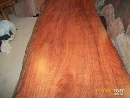 The heartwood varies according to location in age, from pink to dark red. River Red Gum Hardwood Timber Slab Dining Table 2 4 Mtrs New