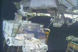 What ensues is a genuinely improvised and authentic conversation filled with. All Female Spacewalking Team Finishes Battery Repair Job On Space Station The National