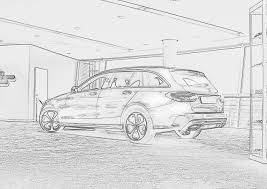 Mercedes Benz Design Skizzen