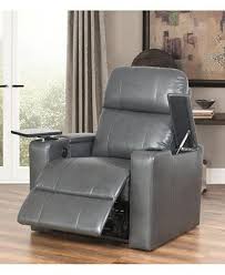 Abbyson Living Thomas Power Faux Leather Recliner Reviews Furniture Macy S Abbyson Living Leather Recliner Recliner