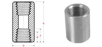 Asme B16 11 Threaded Full Coupling Asme B16 11 Threaded