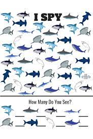 Free Preschool Shark Worksheets Worksheets For Kids Shark Week Ocean Theme Preschool