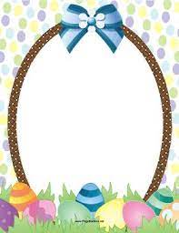 Stencils are fun to use and they can add beauty and charm in anything whether it is a wall, a piece of fabric, a cushion, a pillow, bed linen or a piece of furniture. Easter Basket Border Easter Frame Easter Baskets Easter Wallpaper