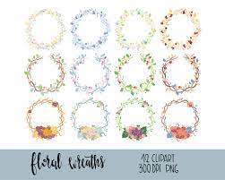 Clipart Di Corone Floreali Cornici Floreali Sovrapposte Corona Floreale Disegnata A Mano Cornici Digitali Scrapbook Download Istantaneo Uso Commerciale Clip Art Scrapbook Frames How To Draw Hands