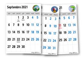 Calendriers à imprimer, calendrier photo, planning. Calendriers 2021 2022 Le Blog De Chat Noir