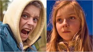 Barn tester lekeplasser på Kronstad i Bergen