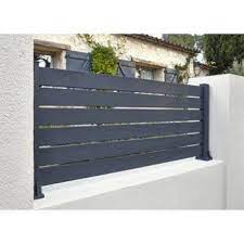 Lisse De Cloture Aluminium Klosup Naterial Gris Zingue H 145 X L 9 Cm Leroy Merlin Cloture Pvc Cloture Aluminium Cloture Jardin