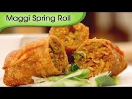 .traditionally spring roll recipes are native to chinese cuisine and is mainly prepared with cabbage leaves. Maggi Noodles Spring Roll Quick Easy To Make Appetizer Fast Food Recipe By Ruchi Bharani Recipe Flow