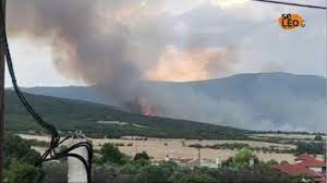 Φωτιά έχει ξεσπάσει αυτή την ώρα στην περιοχή φιλοθέη στον δήμο θέρμης θεσσαλονίκης. Anj Xx7d54 N M