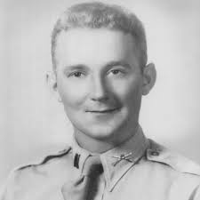 Faces of the Bulge continued ... Sergeant Joseph Holmes, a son of  Cumberland, Maryland assigned to Company C, 320th Infantry Regiment, U.S.  35th Infantry Division, watches the line near Bastogne, Belgium, on