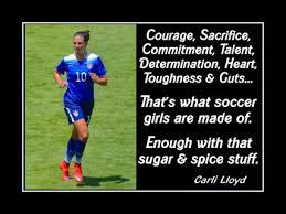 Motivational Carli Lloyd Toughness Guts Quote Poster Inspirational Soccer Wall Art Arleyart Com Soccer Motivation Carli Lloyd Soccer Quotes