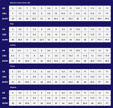 size guide bw boots uk