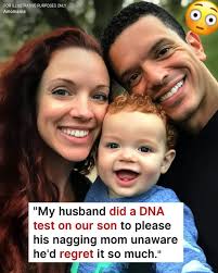 Husband's dna test results bring terrible news