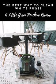 Bissell Little Green Spot Cleaner Solution How To Keep A White Rug Clean A Bissell Little Green Machine Review In 2020 White Rug Rug Cleaning Best Laminate Floor Cleaner