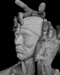 Escultura terminada de Doña Ofelia Ojeda esposa en vida de Don Nicanor  Ochoa Pinto Morillo. #@escultor_mgonzalez #marialionza #espiritismo  #quibayo #sorte #cultoamarialionza #donnicanor #ofeliaojeda  #cortechamarrera #arte #esculturaenyeso #art #pintura