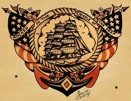 Depending on the culture or people you speak to, there are split meanings among the shark tattoo can be used in a few different styles of tattooing. War Culture Maritime Tattoos Military History Matters
