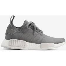 Black And Grey Adidas Shoes Womens Adidas Adidas Nmd R1 Primeknit Sneakers 100 Liked On Polyvore Featuring Shoes Sneakers Dark Grey Ad Grey Adidas Shoes Adidas Shoes Outlet Adidas Nmd R1