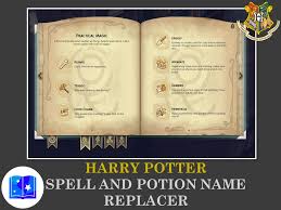 Mod The Sims Harry Potter Spell And Potion Name Replacer In 2020 Harry Potter Spells Sims 4 Harry Potter Spell Book