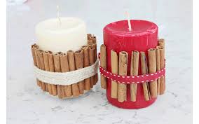 Kroger Cinnamon Stick Candle Decor