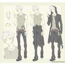 Image of anime boy in fur jacket by mangafox23 on deviantart. Pin By Dory King On Polyvore Animation Sketches Concept Art Characters Anime Drawings