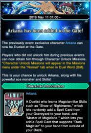 Yu gi oh duel links stage missions | list of stage mission rewards in duel links. Duel Links Arkana At The Gate Yugioh Pa La Chaviza Facebook