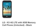 Links on android authority may earn us a commission. Best Buy Lg K3 4g Lte With 8gb Memory Cell Phone Unlocked Black Lgas110 Ausabk