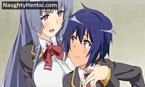 Pornstar dressed like a manga. Kyonyuu Dosukebe Gakuen Part 1 Naughty Hentai Movie