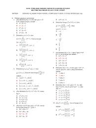 Modul ajar matematika kode modul : Soal Mtk Kelas 10 Materi Operasi Aljabar Fungsi Invers Jawabanku Id