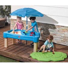 Step2 Cascading Cove Sand Water Table Walmart Com Kids Water Table Sand And Water Table Water Table