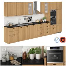 More images for ikea cuisine 3d » Ikea Metod Ekestad 3d Model Turbosquid 1374742